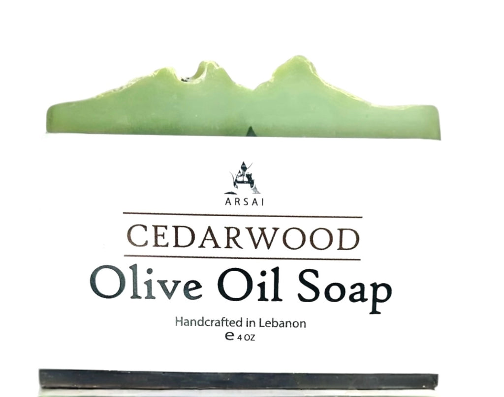 Cedarwood - Bar Soap - Pure Olive Oil - All-Natural - Handcrafted