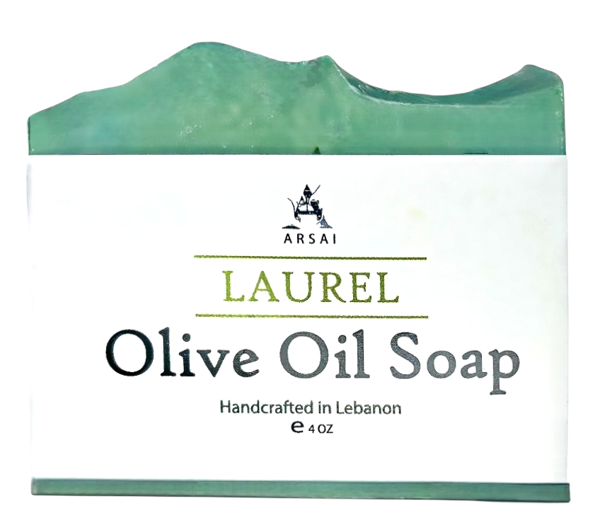 Laurel - Pure Olive Oil Soap Bar - Handcrafted - All-Natural - Moisturizing & Soothing - 4oz - For All Skin Types - Unisex