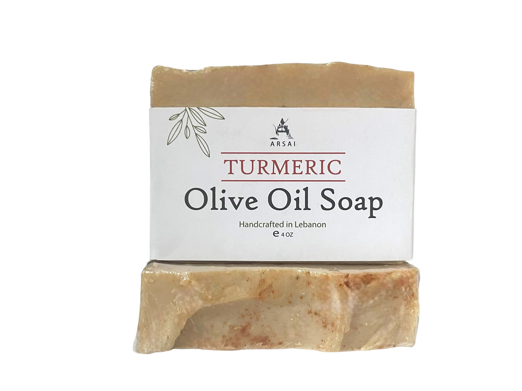 Turmeric - Pure Olive Oil Soap Bar - Handcrafted - All-Natural - Moisturizing & Soothing - 4oz - For All Skin Types - Unisex