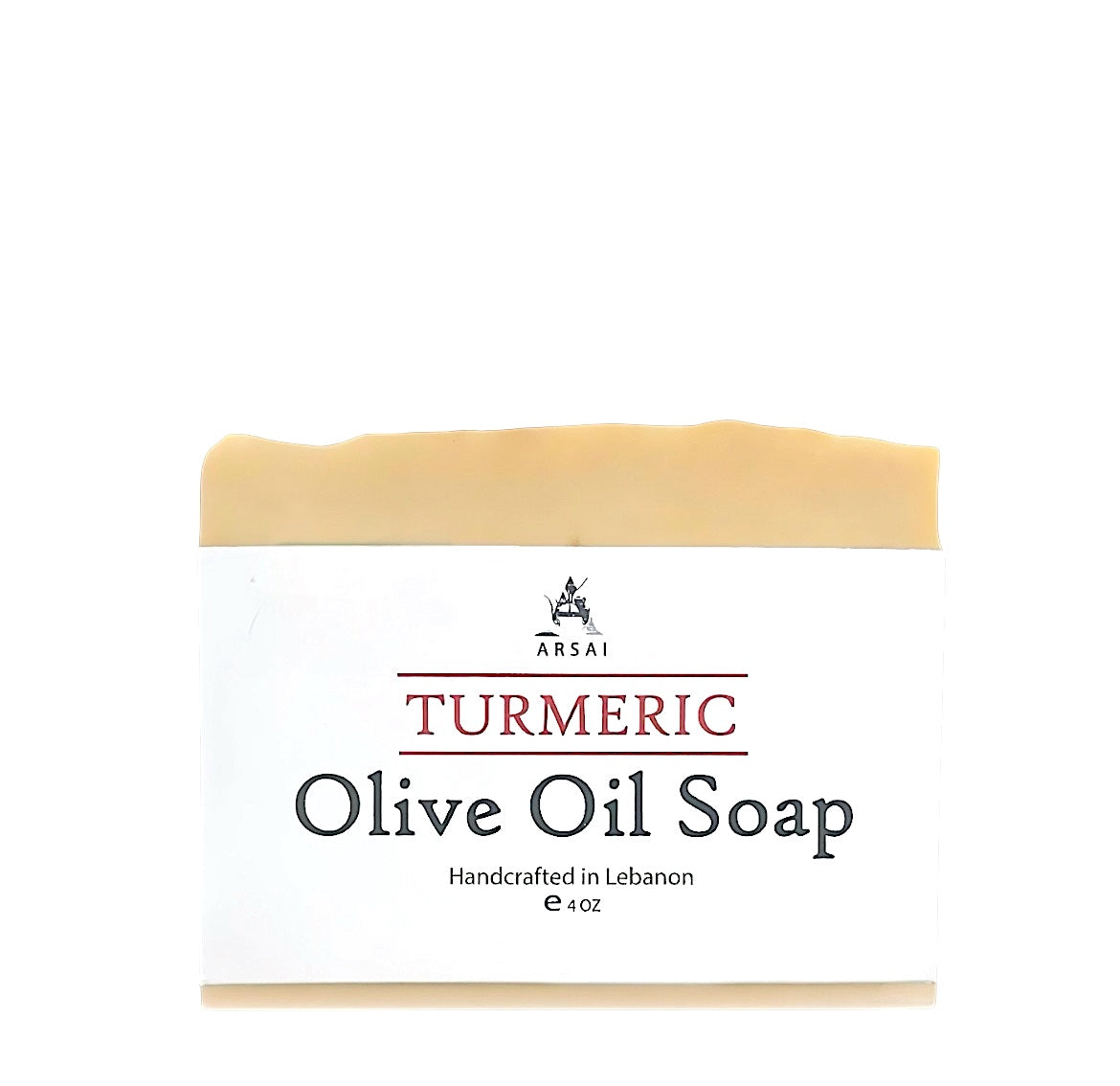 Turmeric - Pure Olive Oil Soap Bar - Handcrafted - All-Natural - Moisturizing & Soothing - 4oz - For All Skin Types - Unisex