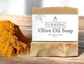 Turmeric - Pure Olive Oil Soap Bar - Handcrafted - All-Natural - Moisturizing & Soothing - 4oz - For All Skin Types - Unisex