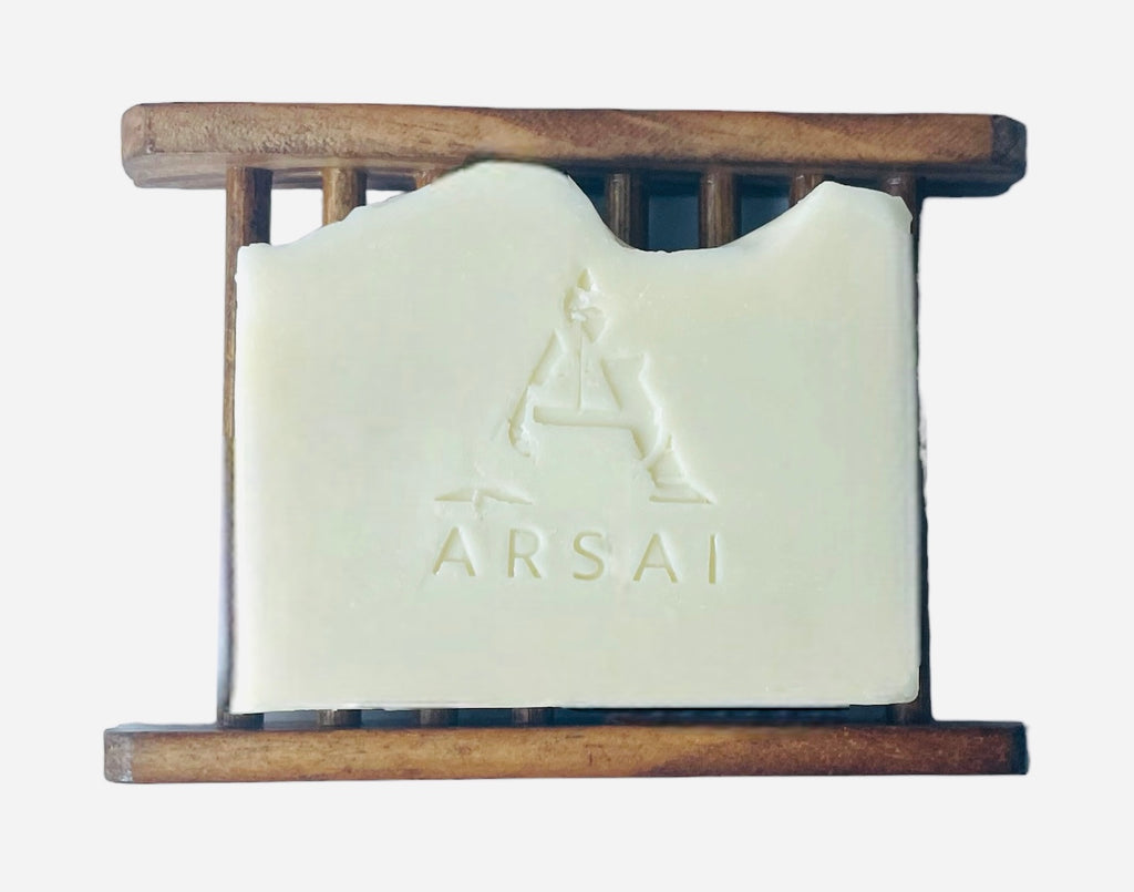Unscented - Raw - Pure Olive Oil Soap Bar - Handcrafted - All-Natural - Moisturizing & Soothing - 4oz - For All Skin Types - Unisex