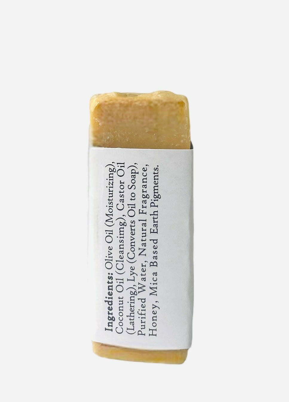 Handmade Honey Olive Oil Soap Bar.