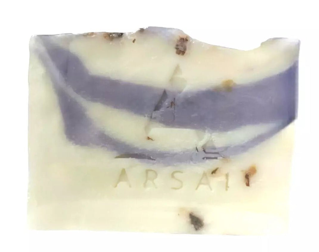 Pure Olive Oil Soap Bar - Handcrafted - Organic - Lavender - Moisturizing & Soothing - 4oz - For All Skin Types - Unisex - Arsai Soap - Handmade Olive Oil SoapPure Olive Oil Soap Bar - Handcrafted - Organic - Lavender - Moisturizing & Soothing - 4oz - For All Skin Types - UnisexBar SoapLVNArsai Soap5285012761810
