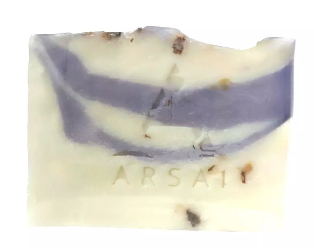 Pure Olive Oil Soap Bar - Handcrafted - Organic - Lavender - Moisturizing & Soothing - 4oz - For All Skin Types - Unisex - Arsai Soap - Handmade Olive Oil SoapPure Olive Oil Soap Bar - Handcrafted - Organic - Lavender - Moisturizing & Soothing - 4oz - For All Skin Types - UnisexBar SoapLVNArsai Soap5285012761810